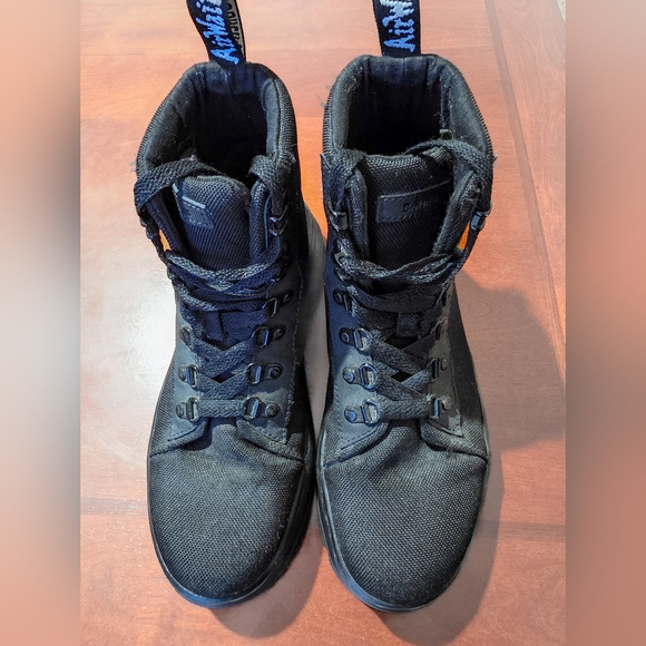 Dr. Martens Black Women's Combat Boots - Picture 2 of 4